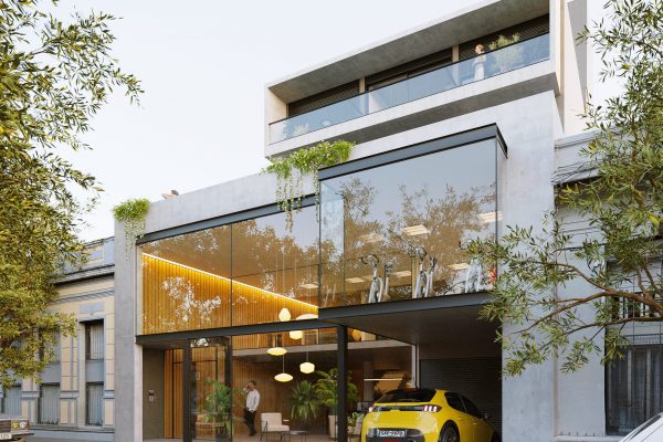 Fachada Vista Derecha