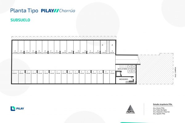 Planta Subsuelo Pilay I-01 Planta Subsuelo Pilay I-01